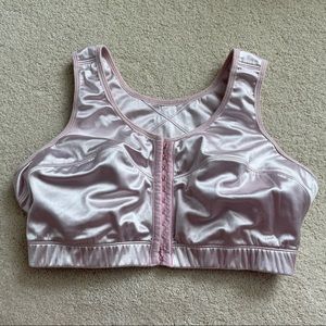 Enell Full Coverage High Impact Sports Bra Pink Size 4